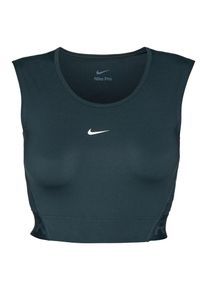 Nike, Femmes Haut de sport 'Nike Pro', vert foncé / noir