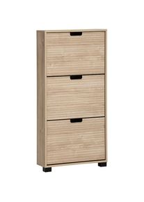 Schuhschrank »Emmik, Breite 60 cm, platzsparend« Made in Germany , braun , Schildmeyer