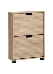 Schuhschrank »Emmik, Breite 60 cm, platzsparend« Made in Germany , braun , Schildmeyer