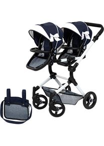 BAYER , Puppen-Zwillingsbuggy »Twin Neo« mit Wickeltasche