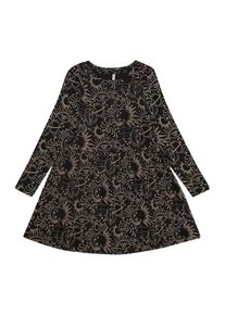 Only Girls Kleid M&auml;dchen Gr&ouml;&szlig;e 116 beige / schwarz