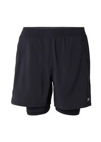 Reebok Sportshorts Herren, grau / schwarz, Größe XL