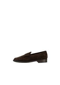 Scalpers Sclondon Suede Loafer Shoes ' ' Herren, braun / dunkelbraun, Größe 46