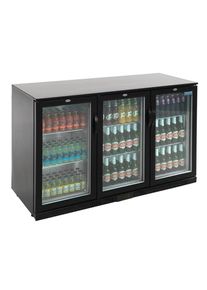 Polar G-Serie Bark&uuml;hlschrank mit 3 Klappt&uuml;ren 330 Liter | Gastro K&uuml;hlschrank