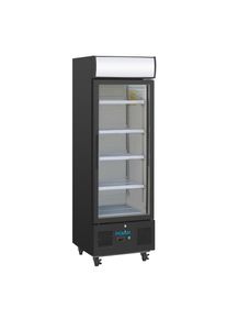 Polar G-Serie Getränkekühlschrank 218 Liter, schwarz | Gastro Kühlschrank | Flaschenkühlschrank | Kühlschrank Flaschen | Flaschenkühlschrank Glastür
