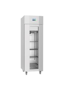 Gastro Polar U-Serie Gastro Gefrierschrank 700 Liter mit Glastür, hohe Energieeffizienz | Gefrierschrank Edelstahl | Gewerbe Tiefkühlschrank