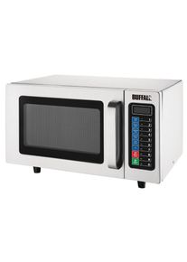 Buffalo Professional Mikrowelle 25L 1000W Programmierbar, Gastronomie-Bedarf