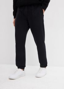 Jogginghose Loose Fit in schwarz, Gr&ouml;sse 60/62 (XXL), bonprix