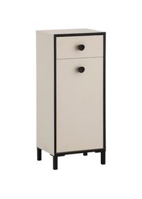 Highboard »Edda, Breite 40,3 cm, eine Tür & eine Schublade« Made in Germany , beige , Schildmeyer