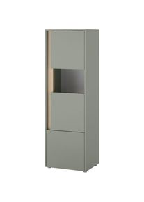 Inosign , Vitrine »City/Giron, moderner Hochschrank, Glasvitrine« zeitlos, modern, ausreichend Stauraum, vielseitig einsetzbar , grün , Die Vitrine...