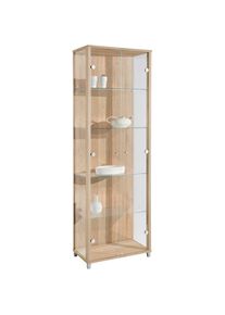 Fif Möbel fif möbel , Vitrine »OPTIMA« Standvitrine, Vitrinenschrank, Glasvitrine, Sammlervitrine , Made in Germany