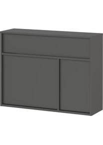 Mehrzweckschrank »Ameca 2.0« stehend und hängend montierbar, moderner Flurschrank, Breite 83 cm , grau , Germania