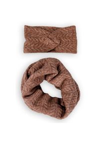 Capelli New York, Unisex, Loop mit Zopfstrickmuster, camel, Einheitsgr&ouml;&szlig;e, Perfekt abgestimmt f&uuml;r ein harmonisches Winter-Outfit