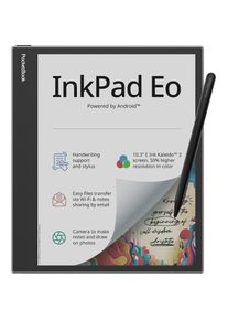 PocketBook, PocketBook E-Book &raquo;InkPad Eo&laquo; (26,2 cm / 10,3 &prime;&prime;) 64 GB ), grau, Betrieben von Android f&uuml;r den Zugriff auf eine Vielzahl von Apps und 