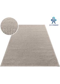 my home, my home Wollteppich &raquo;Sola, Wolle, Hoch-Tief-Struktur, maschinell gewebt&laquo; rechteckig 12 mm H&ouml;he einfarbig, Wolle, Teppich, Wohnzimmer, 