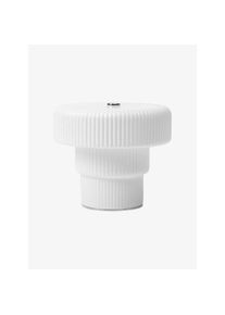 ferm LIVING Tischlampe Ripple weiss