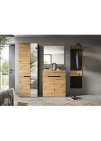 Inosign , Garderoben-Set »REHAT, TOPSELLER!, 4-teilig, Breite 220 cm, individuell erweiterbar« Set, bestehend aus: Garderobenschrank, Kommode,...