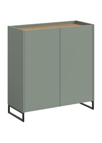 Inosign Schuhschrank »EVRID, Breite 90cm, 2 Türen, 5 Einlegeböden, inkl. Metall-Kufenfüsse« individuell mit anderen Artikel der Serie EVRID erweiterbar, 1...