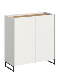 Inosign Schuhschrank »EVRID, Breite 90cm, 2 Türen, 5 Einlegeböden, inkl. Metall-Kufenfüsse« individuell mit anderen Artikel der Serie EVRID erweiterbar, 1...