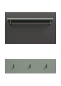 Inosign , Garderobenpaneel »REHAT, TOPSELLER!, 2-teilig, bestehend aus: Paneel & Hakenleiste« in verschiedenen Farben erhältlich, 1 Stk. tlg....