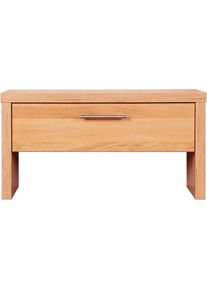 Schuhbank »Toronto« Breite 80cm/120cm, Made in Germany, Teilmassiv , braun , VOGL Möbelfabrik