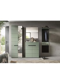 Inosign , Garderoben-Set »REHAT, TOPSELLER!, 4-teilig, Breite 220 cm, individuell erweiterbar« Set, bestehend aus: Garderobenschrank, Kommode,...