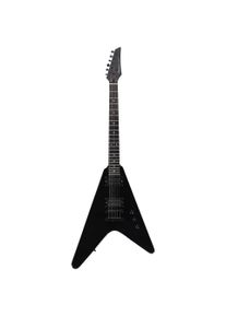Redwood Modern V-Style Black E-Gitarre