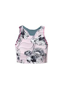 Tchibo - Sport-Bustier - Damen - Gr. S - rosé/geblümt