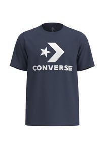 Converse, Hommes T-Shirt, bleu marine / blanc