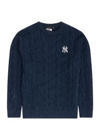 New Era, Hommes Pull-over 'NEYYAN', bleu marine / blanc