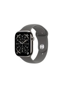 Apple, Smartwatch &raquo;Watch Series 11&laquo; ( ) Watch OS, grau, &laquo;Digital-Crown&raquo; mit haptischem Feedback, Seitentaste, Doppeltipp Geste, Siri