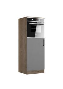 Wiho-Küchen Backofenumbauschrank »Elba« Masse (B/H): 60/165 cm , grau , wiho Küchen