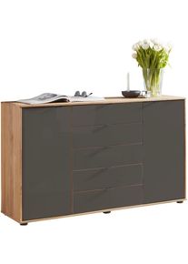 Wiemann Kombikommode »Cardiff Sideboard, Wäscheschrank, teilmassiv Erle, mit Schubladen« Kommode 141x86x43 cm, braun, mit Dämpfung, MADE IN GERMANY,...