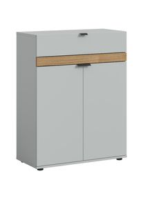 Garderobenschrank 1 Stk. tlg. Oran, Schuhkommode, Schublade, Evoke Oak NB, 3 Fächer , Inosign