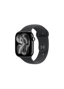 Apple, Smartwatch &raquo;Watch Series 11&laquo; ( ) Watch OS, schwarz, &laquo;Digital-Crown&raquo; mit haptischem Feedback, Seitentaste, Doppeltipp Geste, Siri