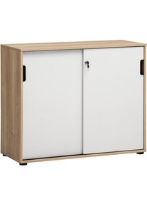 Schiebetürenschrank »Emmik, Breite 100,1 cm, Türen abschliessbar« Made in Germany , weiss , Schildmeyer