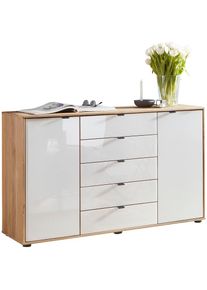 Wiemann Kombikommode »Cardiff Sideboard, Wäscheschrank, teilmassiv Erle, mit Schubladen« Kommode 141x86x43 cm, braun, mit Dämpfung, MADE IN GERMANY,...