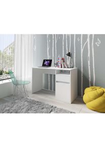 Schreibtisch »Tinsley« mit Schublade, und Tür, Breite 120 x53 cm , weiss , Home Affaire