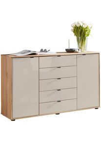 Wiemann Kombikommode »Cardiff Sideboard, Wäscheschrank, teilmassiv Erle, mit Schubladen« Kommode 141x86x43 cm, braun, mit Dämpfung, MADE IN GERMANY,...