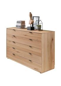 Wiemann Schubkastenkommode »Cardiff Sideboard, Wäscheschrank, teilmassiv Bianco-Eiche, Schubladen« Glas- oder Massivholzfront, verschiedene Breiten, MADE...