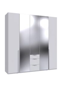 Drehtürenschrank »Mugano« mit langen oder kurzen Griffen aus Metall, in vielen Breiten, 208 oder 236 cm hoch, Made in Germany , wimex