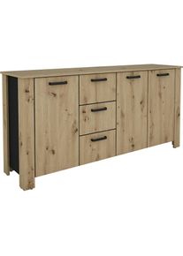 ByLiving , Sideboard »Faro« 1 Stk. tlg. moderne Kommode in verschiedenen Farben verfügbar, 160cm. , Das Sideboard ist mit einer pflegeleichten und...