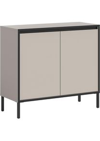 Inosign , Jugendliche , Kommode »NORT, Höhe: 92 cm, mit Metall Stabfuss, 2 Türen, 2 Einlegeböden« Anrichte, Sideboard, Schrank, Board, Highboard ,...
