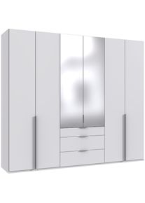 Drehtürenschrank »Mugano« mit langen oder kurzen Griffen aus Metall, in vielen Breiten, 208 oder 236 cm hoch, Made in Germany , wimex