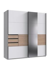 Schwebetürenschrank »Bremen in der Breite 180cm, wahlweise mit Spiegel« mit moderner Multiplex Optik, inkl. Schubladen , bunt , wimex