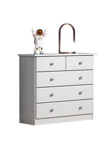 Home Affaire Schubkastenkommode »Delsbo Kommode Wäscheschrank Beistellschrank Schrank Bestseller« Landhaus Design aus Kiefernholz, 1 Stk. tlg. Massivholz...