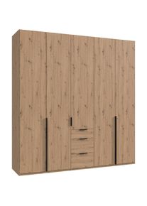 Drehtürenschrank »Mugano« mit langen oder kurzen Griffen aus Metall, in vielen Breiten, 208 oder 236 cm hoch, Made in Germany , wimex