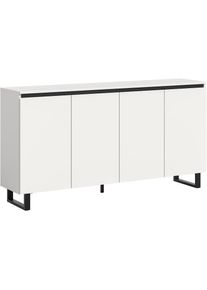 Inosign , Jugendliche , Sideboard »TOMA, Breite: 160 cm, mit Metall-Kufen-Fuss, 4 Türen, 4 Einlegeböden« Anrichte, Kommode, Schrank, Board,...