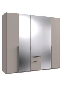 Drehtürenschrank »Mugano« mit langen oder kurzen Griffen aus Metall, in vielen Breiten, 208 oder 236 cm hoch, Made in Germany , wimex