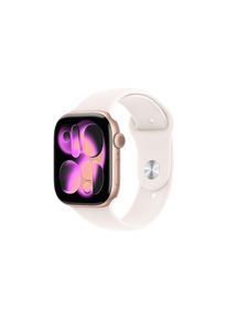 Apple, Smartwatch &raquo;Watch Series 11&laquo; ( ) Watch OS, goldfarben, &laquo;Digital-Crown&raquo; mit haptischem Feedback, Seitentaste, Doppeltipp Geste, Siri